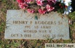 Henry Franklin Rodgers, Sr