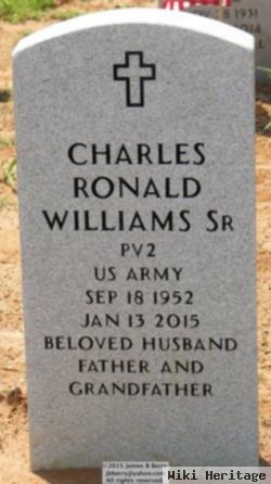 Pvt Charles Ronald Williams, Sr