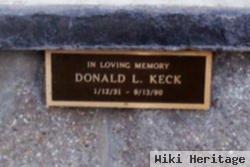 Donald L Keck