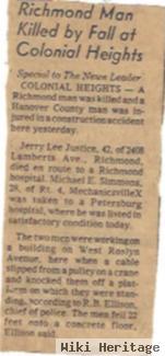 Jerry Lee Justice, Sr