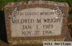 Mildred M Shane Wright