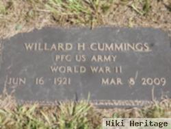 Willard H Cummings