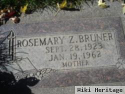 Rosemary Z Zupan Bruner