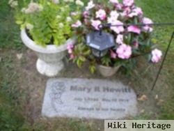 Mary R. Hewitt