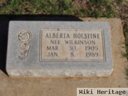 Alberta Wilkinson Holstine