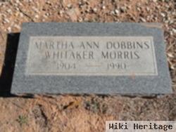 Martha Ann Dobbins Morris