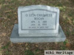 O. Leta Childress Bogan