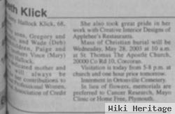 Elizabeth Hallock Klick