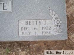 Betty J. Peste