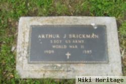 Sgt Arthur J Brickman