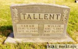 William Matthew "willie" Tallent