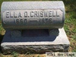 Ella D Criswell