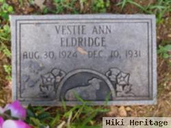 Vestie Ann Eldridge