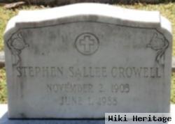 Stephen Sallee Crowell