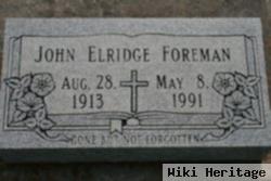 John Eldredge Foreman