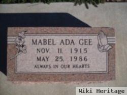 Mabel Ada Cavin Gee