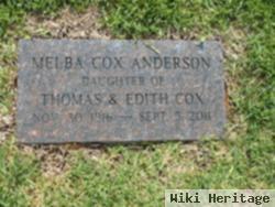 Melba Cox Anderson