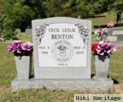 Cecil Leslie Benton