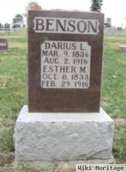 Darius L Benson