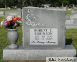 Robert E Robinson