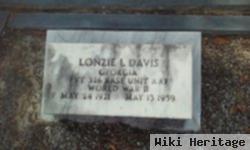 Pvt Lonzie L Davis