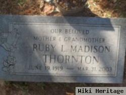 Ruby L Madison Thornton