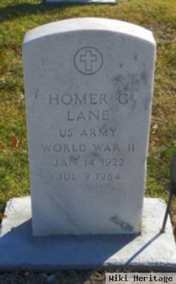 Homer G Lane