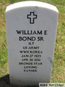 William Elvin Bond, Sr