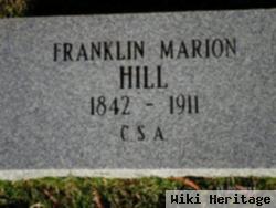 Franklin Marion Hill