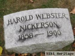 Harold Webster Nickerson