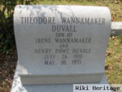 Theodore Wannamaker Duvall