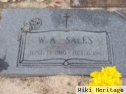 William Alfred "w.a." Sales