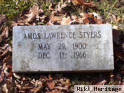 Amos Lawrence Styers