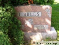 Harold F Tibbles