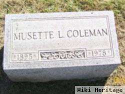 Musette L. Coleman