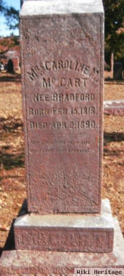 Caroline M. Bradford Mccart