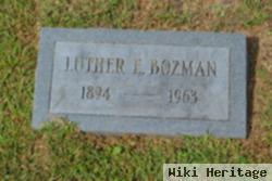 Luther E. Bozman