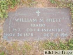 William M Hiett