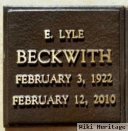 Erwin Lyle Beckwith, Jr