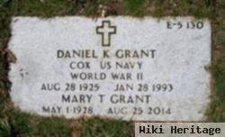 Daniel K Grant