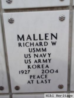 Usmm Richard William Mallen