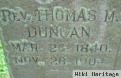 Rev Thomas Monroe Duncan