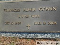 Frances Adair Gowan