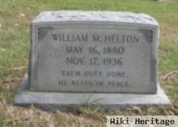 William M Helton