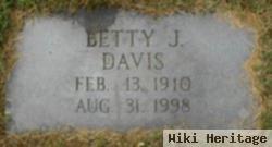 Betty J. Davis