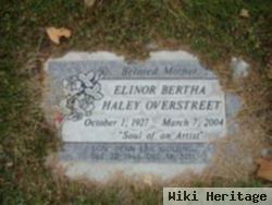 Elinor Bertha Haley Overstreet