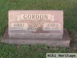Lester R Gordon