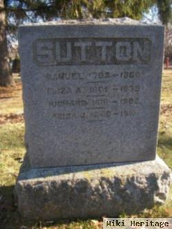 Eliza A Sutton