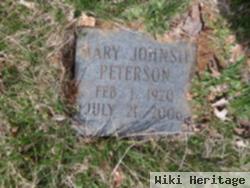 Mary Johnsie Peterson