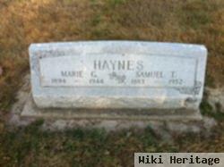 Marie G Haynes